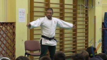 A judo világnapja Tóth Krisztiánnal