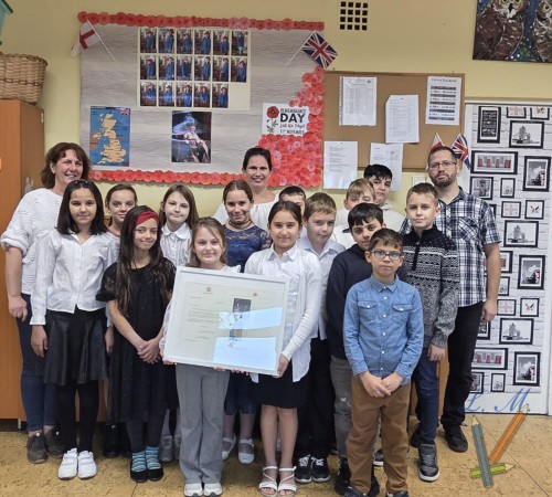 Levél az Angol Királyi Palotából, élményalapú tanulás a 4.b-ben