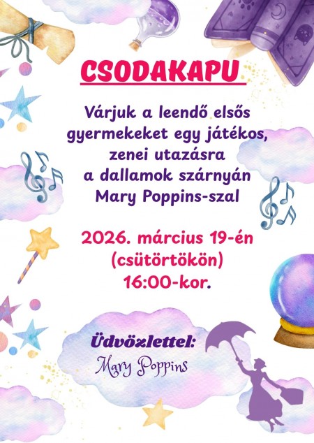 Csodakapu foglalkozás