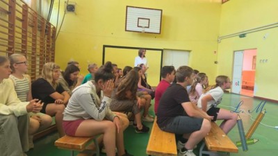 Drogprevenciós előadás a felső tagozatosoknak