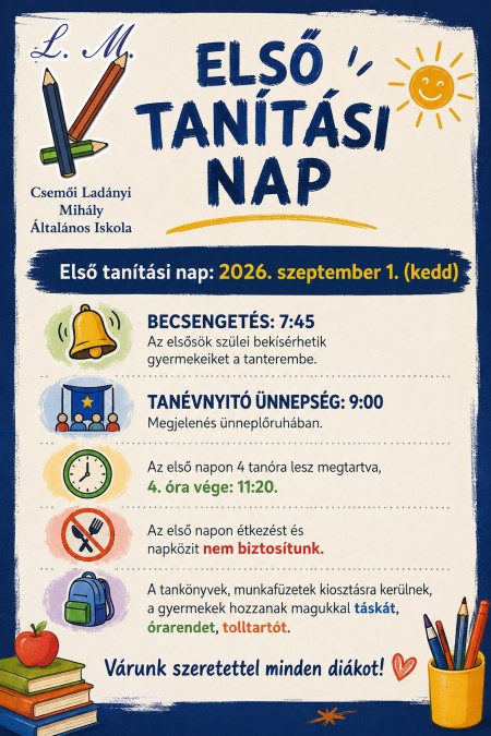 Első tanítási nap