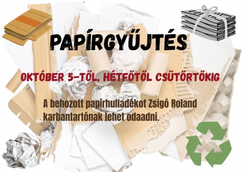 Papírgyűjtés